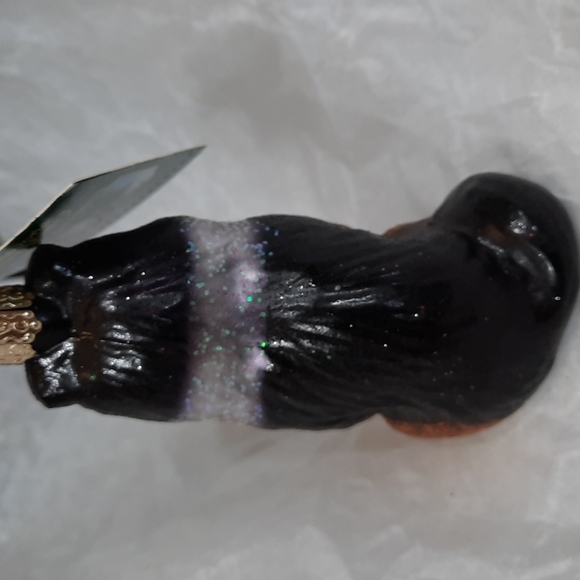 Sheltie Pet Dog Puppy Animal Old World Christmas Glass Ornament Breeder NWT - Picture 3 of 6